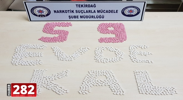Tekirdağ'da uyuşturucu operasyonunda 3 kişi yakalandı