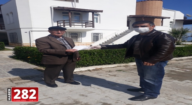 Karantinadan çıkan Cemal amcadan Milli Dayanışma Kampanyası'na destek