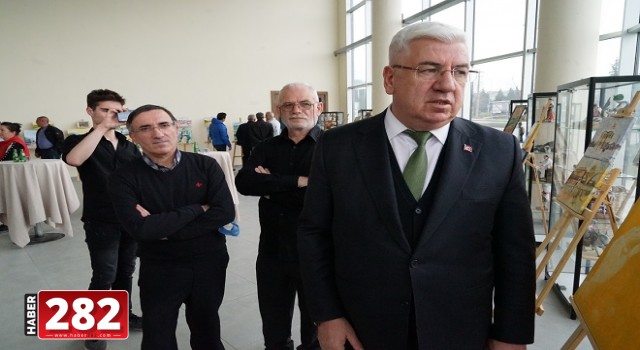 Ergene Belediyesi Kültür Merkezinde Resim Sergisi Açılışı Gerçekleşti
