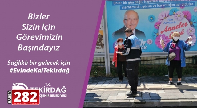 Büyükşehir Belediyesinden 65 Yaş Üstü Vatandaşlara Maske Dağıtımı