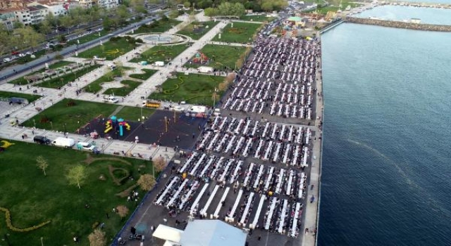 Tekirdağ’da 10 bin kişilik iftar