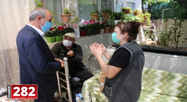 Engelli Vatandaşlar Evlerinde Ziyaret Edildi