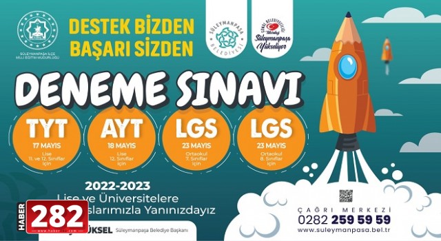 Öğrenciler ücretsiz deneme sınavları ile geleceğe hazırlanıyor