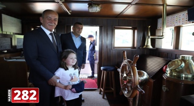 NUSRET MÜZE GEMİSİ MARMARAEREĞLİSİ’NDE
