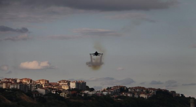 SOLOTÜRK’ten Tekirdağ’da prova uçuşu