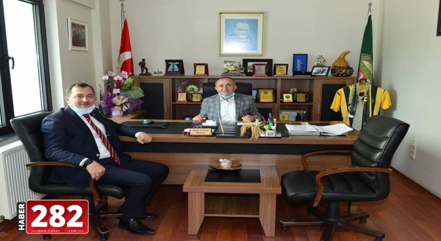 Başkan Yüksel Ziraat Odasını ziyaret etti