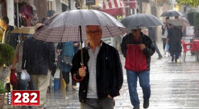 Edirne'de beklenen sağanak etkili oldu
