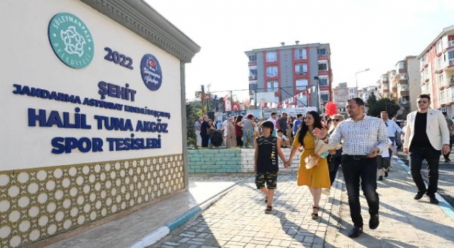 Şehit Astsubay Akgöz’ün adı spor tesisinde yaşayacak