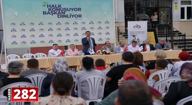 Başkan Sarıkurt Muhittin Mahallesi Sakinleriyle Buluştu