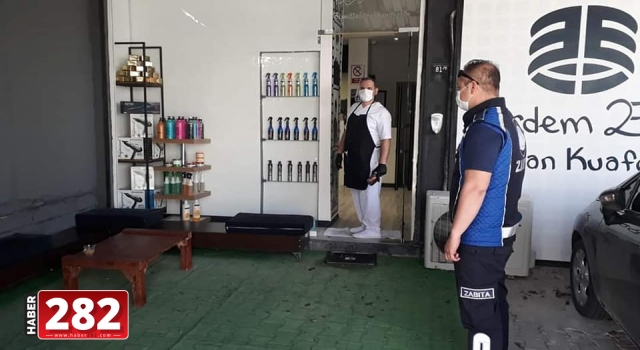 Ergene’de Berber, Kuaför ve Güzellik Salonları Denetleniyor