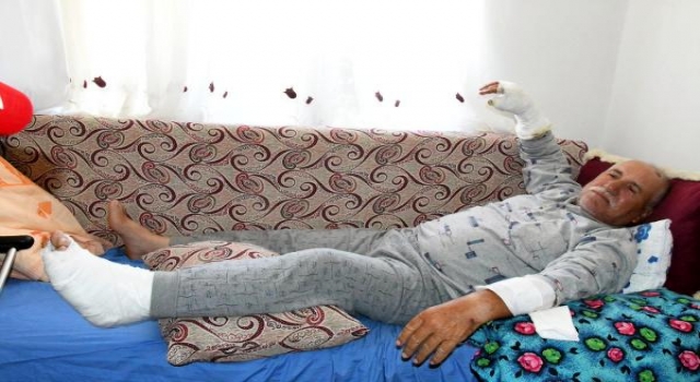 ’Ördek’ kavgasında Kıbrıs gazisinin bacağı kırıldı