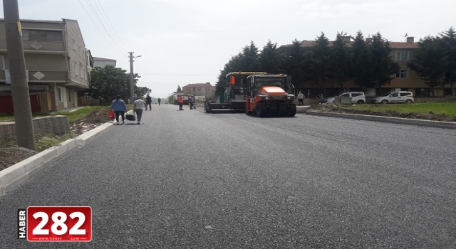 Sağlık Mahallesi 9’uncu Sokakta Asfalt Çalışması Tamamlandı