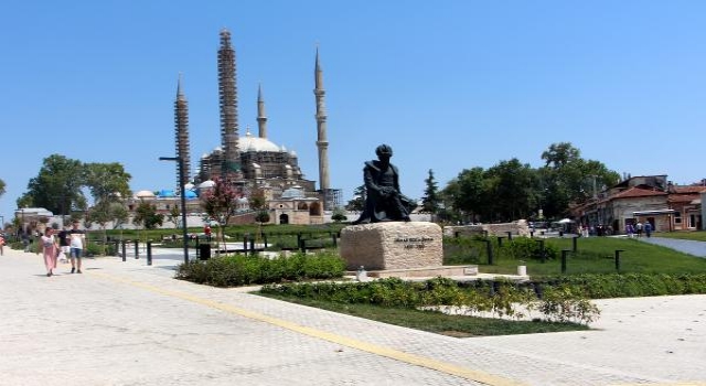 Edirne’de termometreler 43 dereceyi gördü, sıcak hava bunalttı