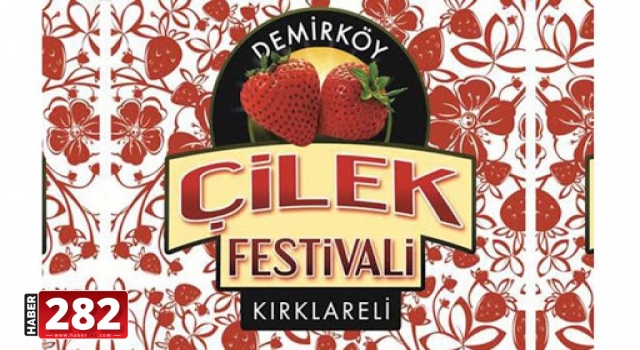 Demirköy Çilek Festivali'ne Kovid-19 engeli