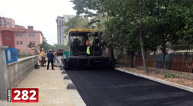 Yol ve Kaldırım Çalışmalarımız Devam Ediyor