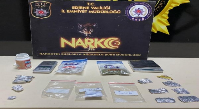 Edirne’deki uyuşturucu operasyonunda 2 tutuklama