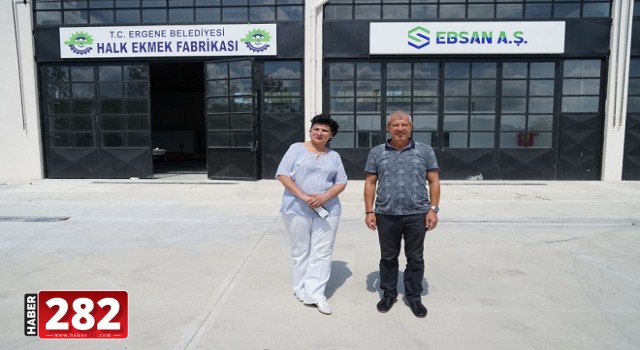 Ergene’nin en modern ekmek fırını için geri sayım başladı Devreye alındığında Ergene’nin en modern fırını olacak