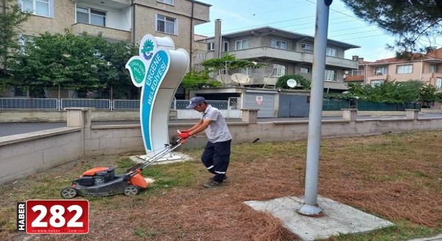 Daha Güzel ve Daha Temiz Bir Ergene İçin Ergene Belediyesi Ekipleri Sahada
