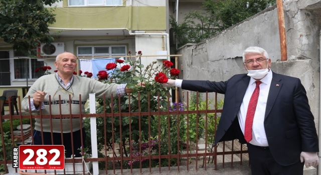 Başkan Yüksel Çat Kapı Bayram Ziyaretlerinde Bulundu