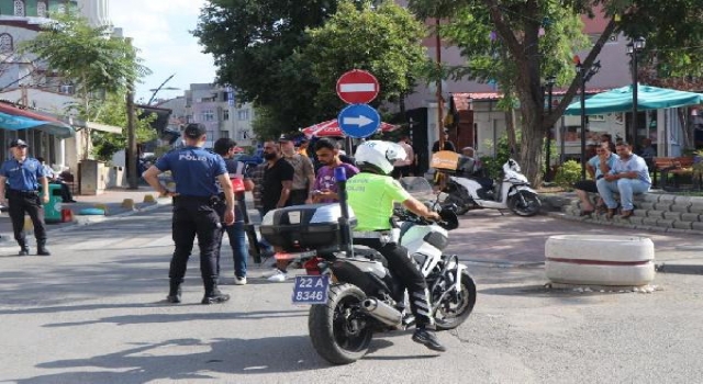 Keşan’da polisten huzur ve güven uygulaması: 2 gözaltı