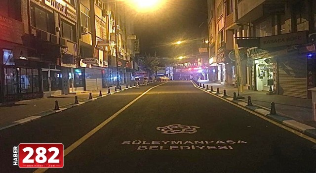 Peştamalcı Caddesi sil baştan yenilendi