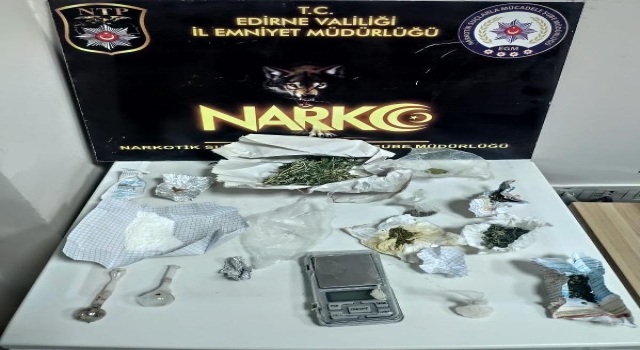 Edirne’de polis kayıp çocuk ararken, uyuşturucu ele geçirdi