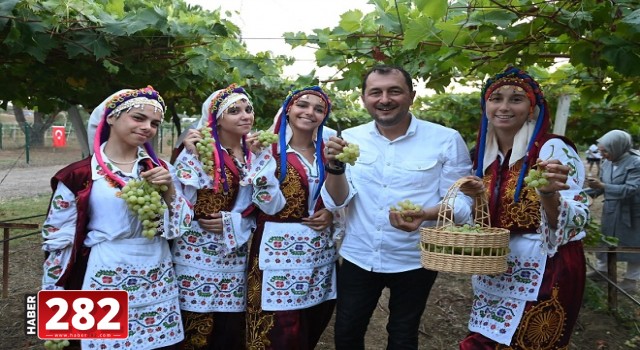 Süleymanpaşa Bağbozumu Şenliği renkli görüntülere sahne oldu