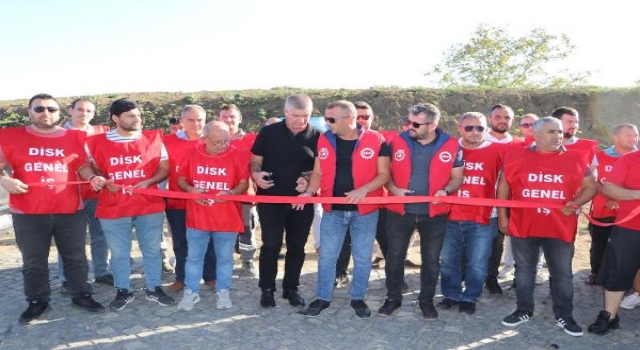 Tekirdağ Büyükşehir Belediyesi’nin ’protesto’ alanında ilk eylem