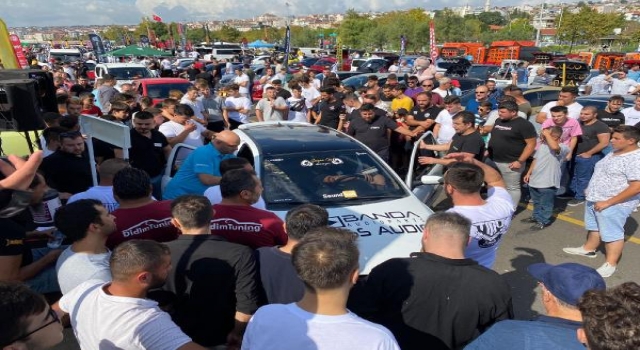 Modifiye araç tutkunları Tekirdağ’da buluştu
