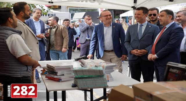 10. Çorlu Kitap ve Kırtasiye Fuarı Başladı