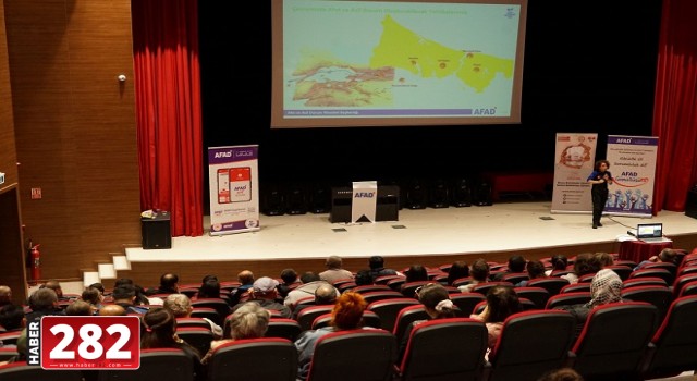 Ergene Belediyesi personeline afet eğitimi