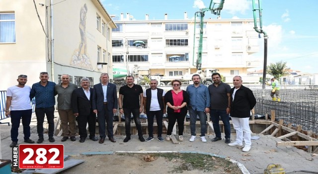 Süleymanpaşa Belediyesi Kumbağ İlkokuluna 4 ek derslik kazandırıyor