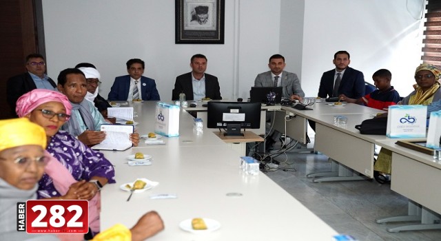 Başkan Sarıkurt, Nijer Heyetini Ağırladı
