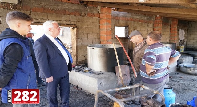 Başkan Yüksel’den Geçmiş Olsun Ziyareti