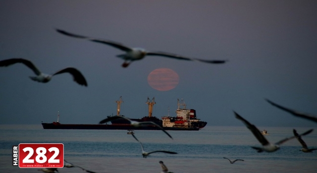 Tekirdağ'da dolunay