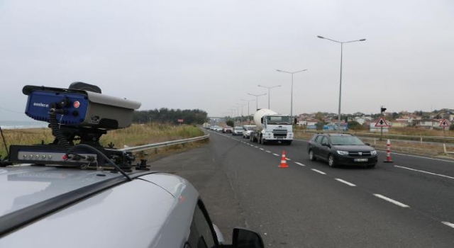 EGEDES ile trafikteki araçların egzoz gazı emisyonları ölçülüyor