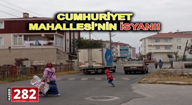 CUMHURİYET MAHALLESİ'DE HALK İSYAN ETTİ! OY VERMEDİK DİYE Mİ BU HALDEYİZ?!