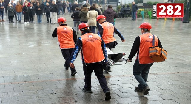 AFAD'DAN NEFES KESEN TATBİKAT!