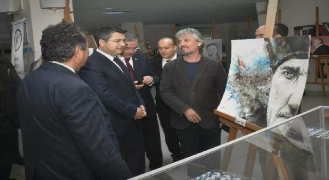 Edirne’de Öğretmenler Günü anısına resim sergisi