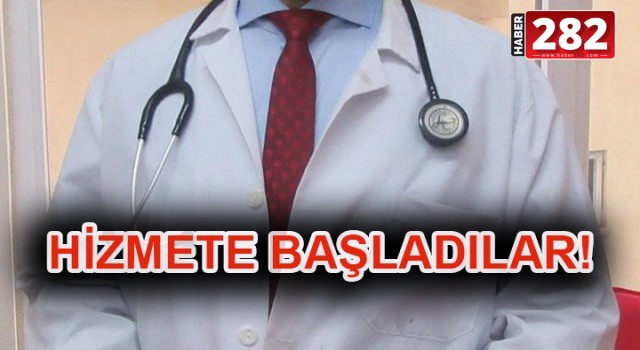 ÇORLU'YA YENİ DOKTORLAR!