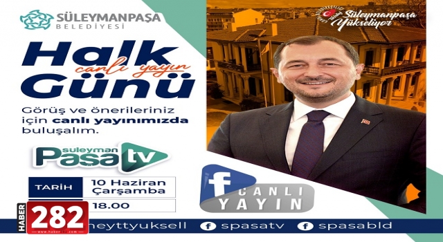 Başkan Yüksel Halk Günü buluşmalarını canlı yayınlarla gerçekleştiriyor
