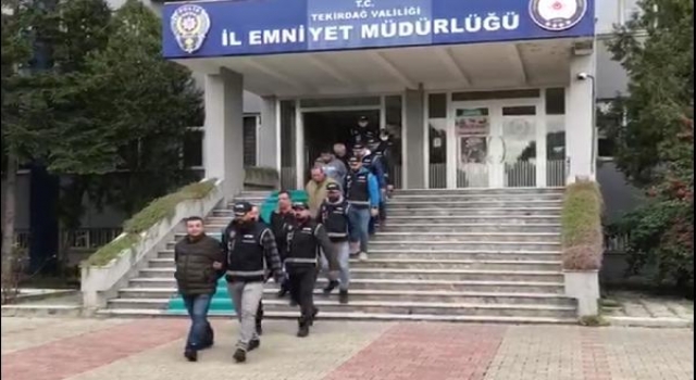 Tekirdağ’da sahte alkole 3 tutuklama
