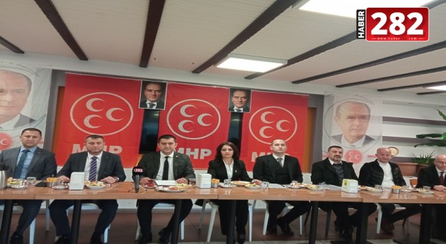 MHP ÇORLU İLÇE BAŞKANLIĞI'NDAN ÇARPICI AÇIKLAMALAR!