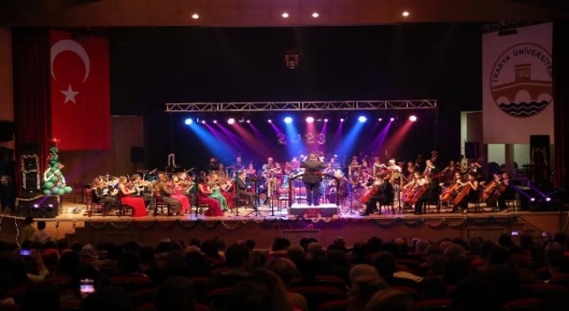 Trakya Üniversitesi Balkan Senfoni Orkestrası, yılsonu konseri verdi