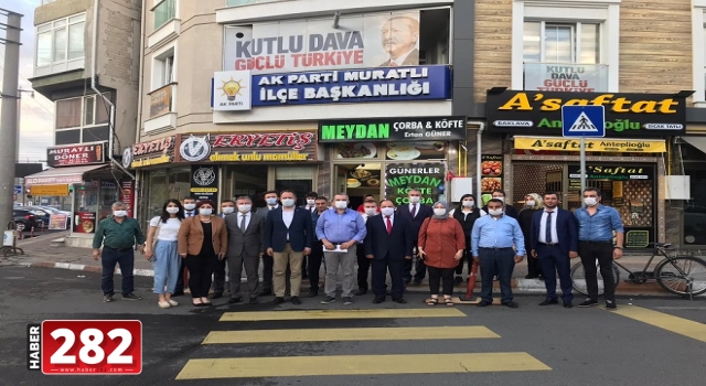 AK Parti Muratlı İlçe Başkanlığı  Yeni Yönetim belirlendi.