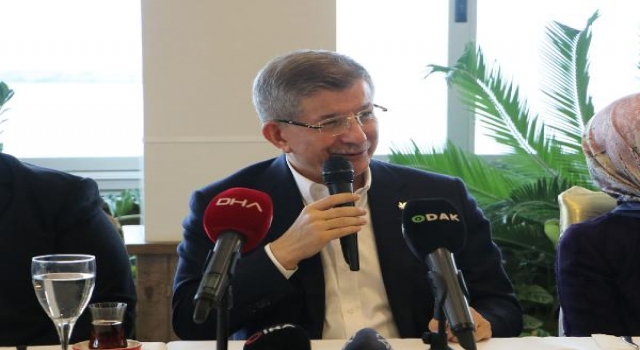 Davutoğlu: 6’lı masaya değil iktidar manipülasyonunu yayan çevrelere tepki verdim