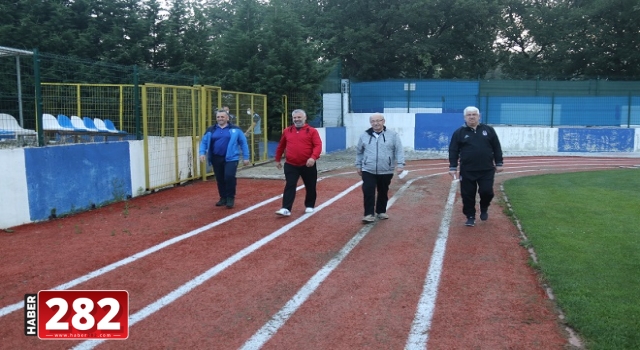 Başkan Yüksel ve Başkan Albayrak Birlikte Sabah Sporu Yaptı