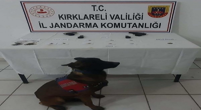 Kırklareli’de ev ve aracında uyuşturucu bulunan kişi gözaltında