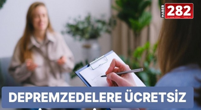 TEKİRDAĞ'DAKİ PSİKOLOGLARDAN DEPREMZEDELERE MÜJDE!