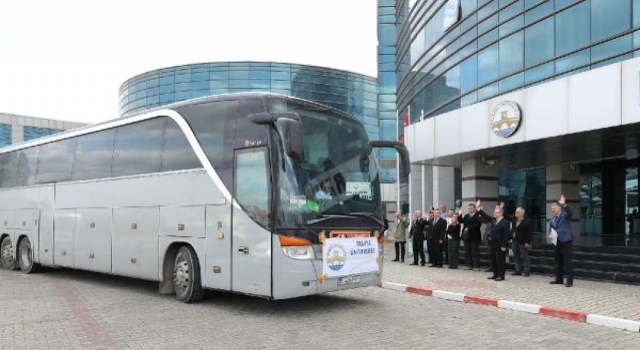 Trakya Üniversitesi’nin, deprem bölgesine yardımları sürüyor